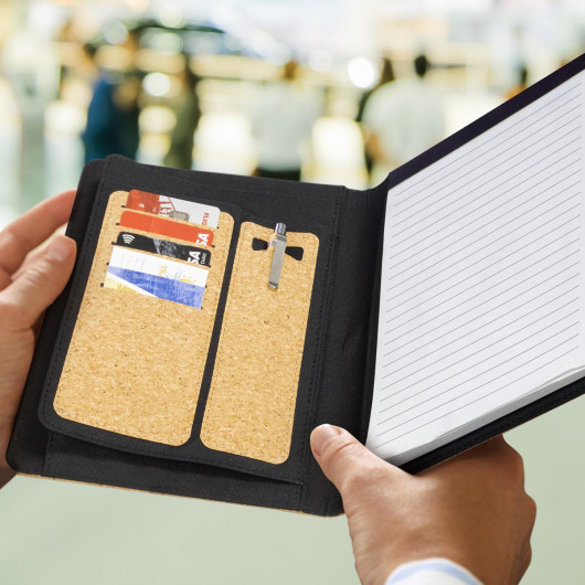 A5 Cork Portfolios Lifestyle